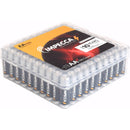 Impecca Alkaline AA Batteries (100-Pack)