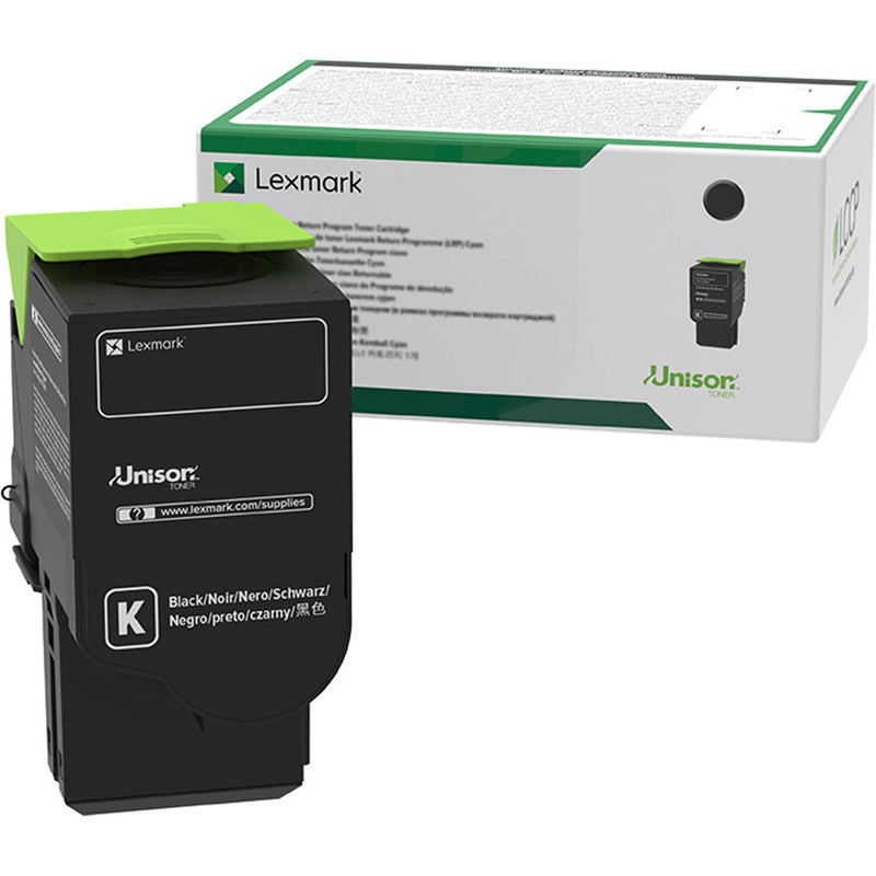 Lexmark 78C10C0 Cyan Return Program Toner Cartridge for Select Color Laser Printers