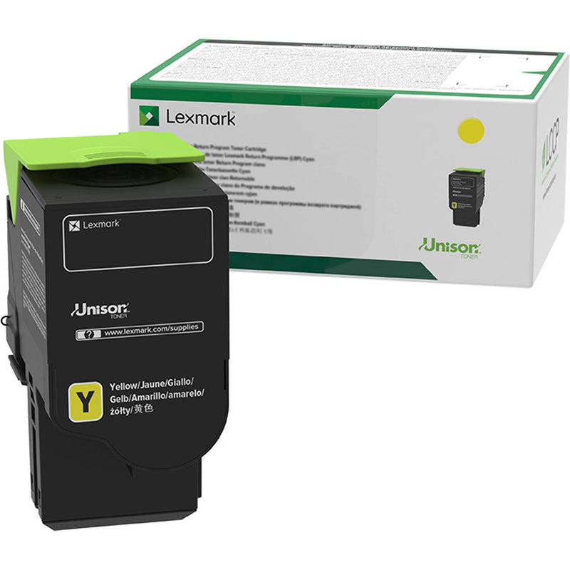 Lexmark 78C10K0 Black Return Program Toner Cartridge for Select Color Laser Printers
