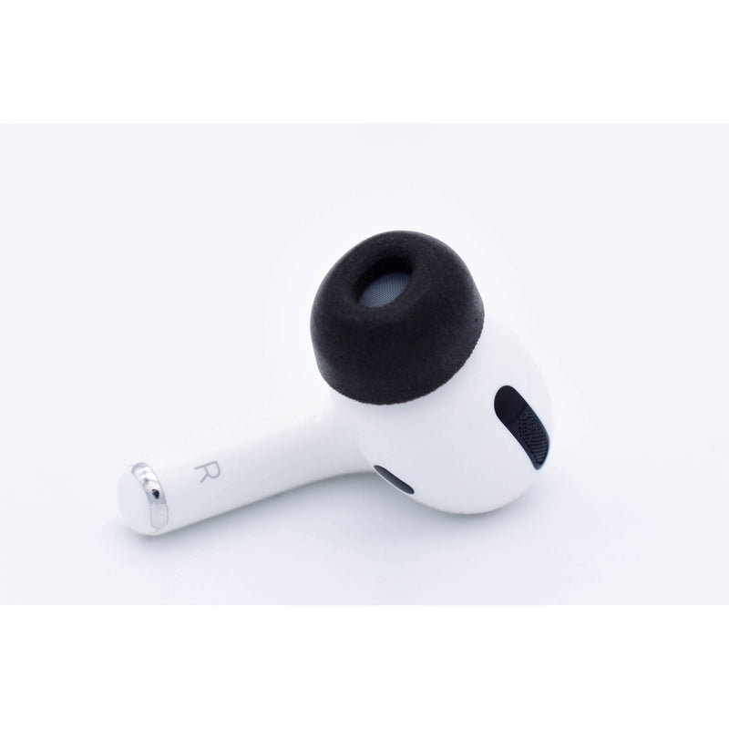 Dekoni Audio Bulletz Memory Foam Isolation Earphone Tips for Apple AirPods Pro (Medium, Black, 1 Pair)