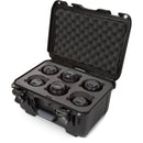 Nanuk 918 6-Lens Case with Foam Insert (Black)