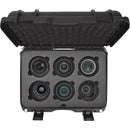 Nanuk 918 6-Lens Case with Foam Insert (Black)