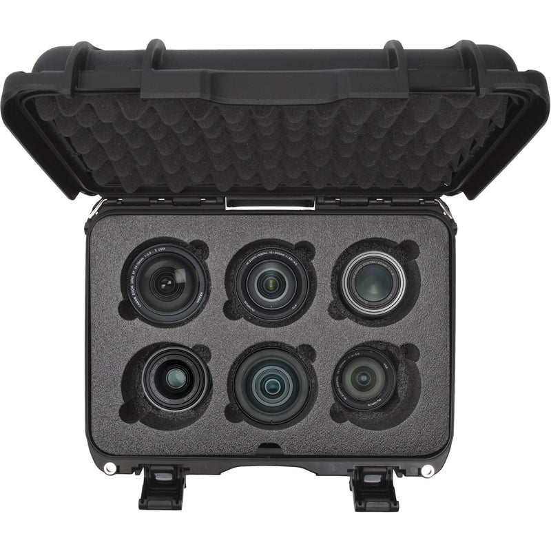 Nanuk 918 6-Lens Case with Foam Insert (Black)