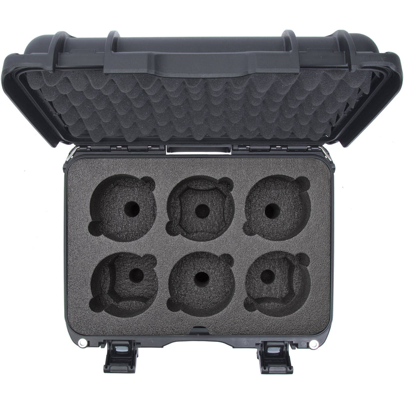 Nanuk 918 6-Lens Case with Foam Insert (Graphite)