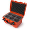 Nanuk 918 6-Lens Case with Foam Insert (Orange)