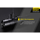 Nitecore MH12 V2 Rechargeable LED Flashlight