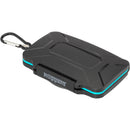 Ruggard Leda Memory Card Case for SD, microSD, and CF/CFast Cards (Black)