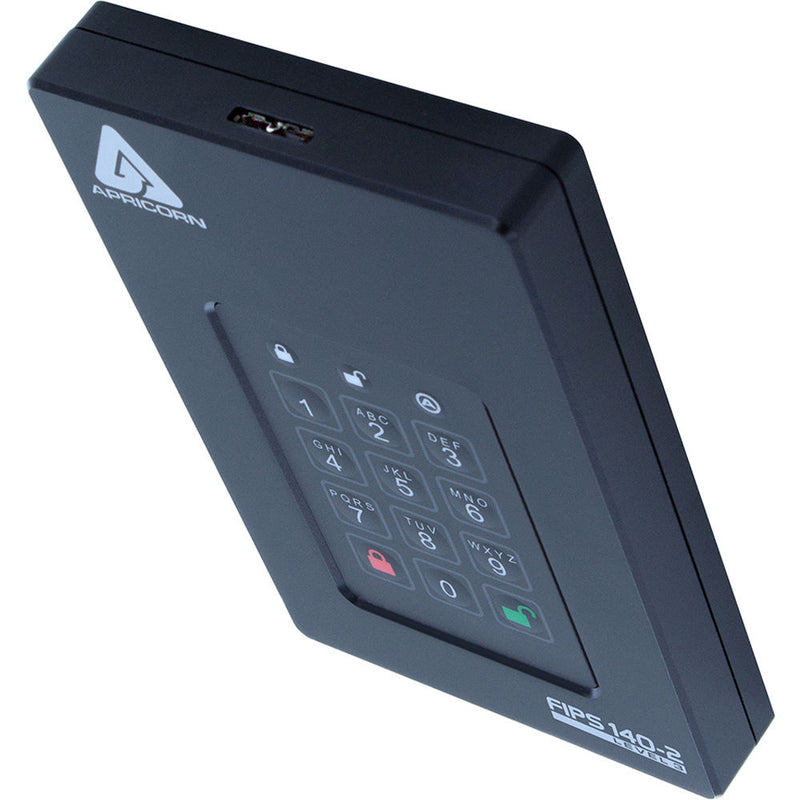 Apricorn 500GB Aegis Fortress L3 Encrypted Portable SSD