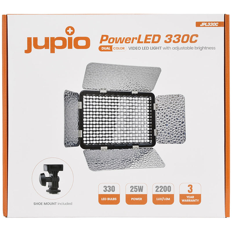 Jupio PowerLED 330C Dual-Color LED Light