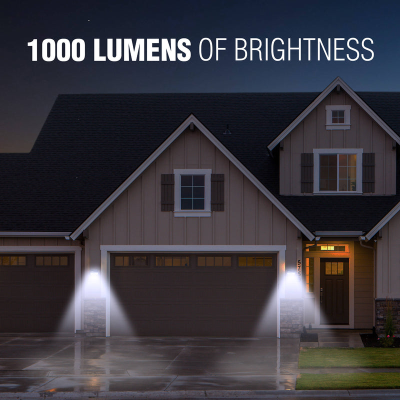 WAGAN 1000-Lumen Solar Micro Wall LED Light
