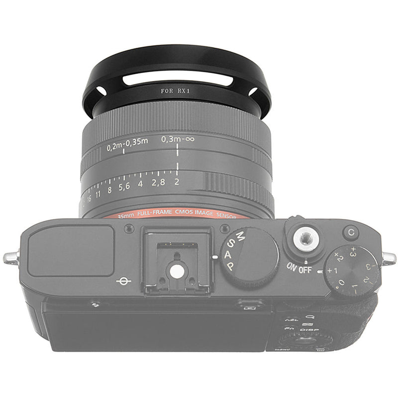 FotodioX Pro Metal Bayonet Round Hood for Sony Cyber-shot RX1, RX1R & RX1R II