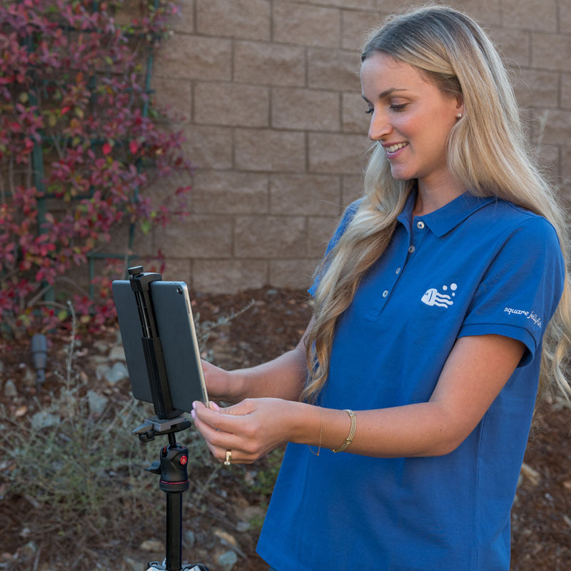 Square Jellyfish Jelly Grip Tablet Twist Mount