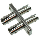 Camplex Single-Mode Duplex ST to ST Fiber Optic Coupler (Metal with Zirconia Sleeve, 25-Pack)