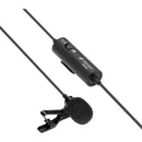 Polsen MO-IDL1-MK2 Omnidirectional Lavalier Microphone for DSLR Cameras and Smartphones (20' Cable)