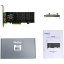 HighPoint SSD7202 M.2 NVMe PCIe 3.0 RAID Controller (Low-Profile, Bootable)