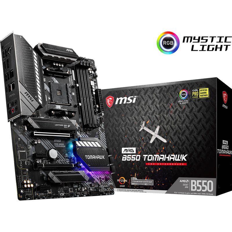 MSI MAG B550 TOMAHAWK AM4 ATX Motherboard