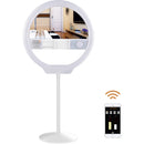 Yongnuo App-Controllable Portable LED Ring/Beauty Light with Integrated Mirror (White)