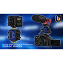 Beachtek DXA-GO Two-Channel Adapter/Bracket for GO Wireless Receiver and Camera