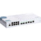 QNAP QSW-M408-4C 12-Port Gigabit Managed Switch with 10G SFP+ / RJ45 Combo Ports
