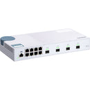 QNAP QSW-M408-2C 12-Port Gigabit Managed Switch with 10G SFP+ & Combo Ports