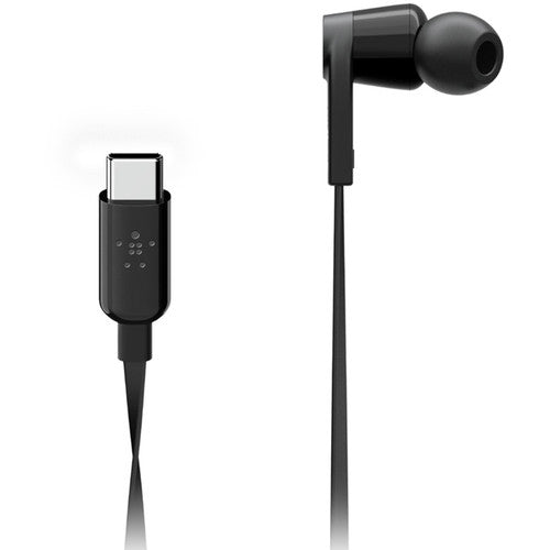 Belkin RockStar In-Ear Headphones with USB Type-C Connector (Black)