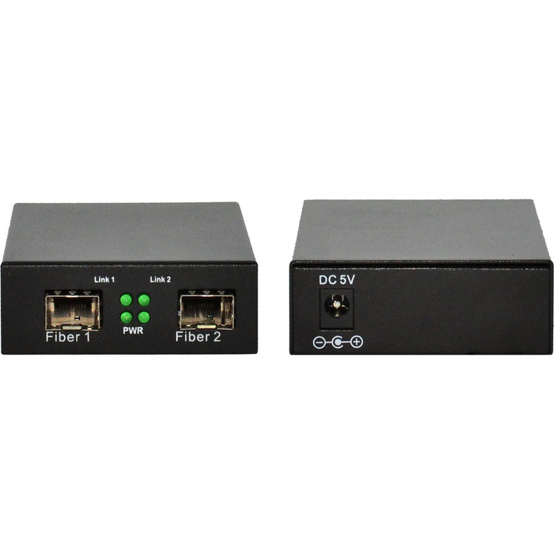 TechLogix Networx SFP to SFP Fiber Media Converter