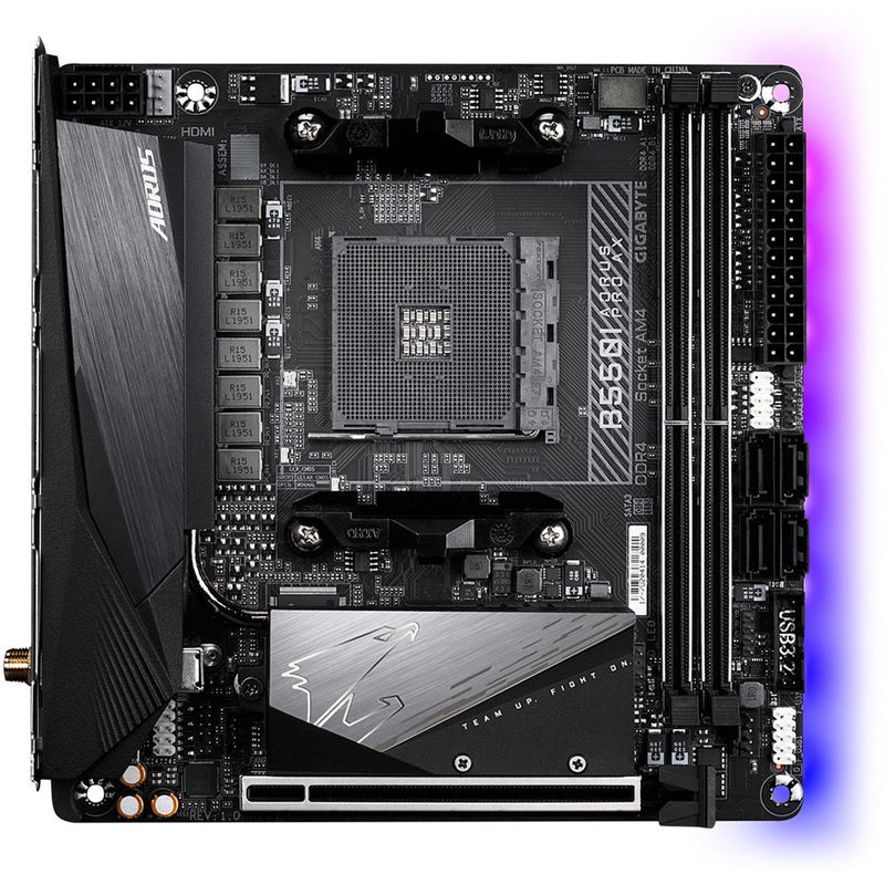 Gigabyte B550I AORUS PRO AX Wi-Fi AM4 Mini-ITX Motherboard