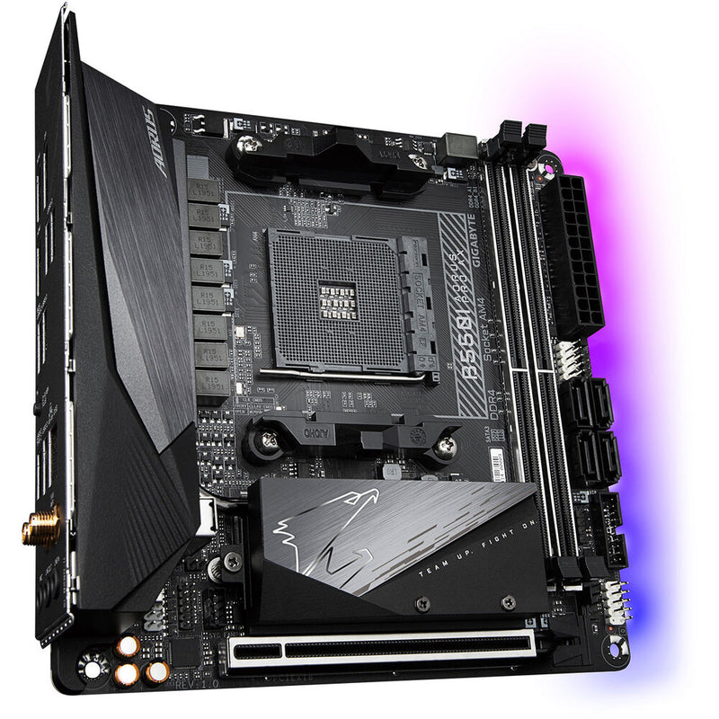 Gigabyte B550I AORUS PRO AX Wi-Fi AM4 Mini-ITX Motherboard