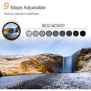 K&F Concept ND2-ND400 Blue Multi-Coated Variable ND Filter (49mm)