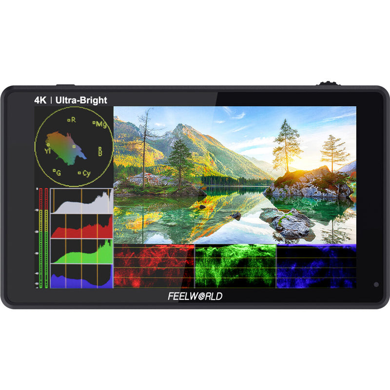 FeelWorld LUT6 6" 2600 cd/m&Acirc;&sup2; 4K HDMI Touchscreen Monitor