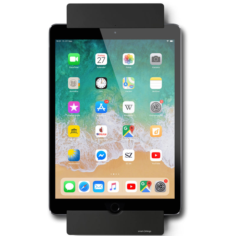 smart things solutions s21 s sDock A10" Lockable Wall Mount for 10.2 & 10.5" iPads (Silver)