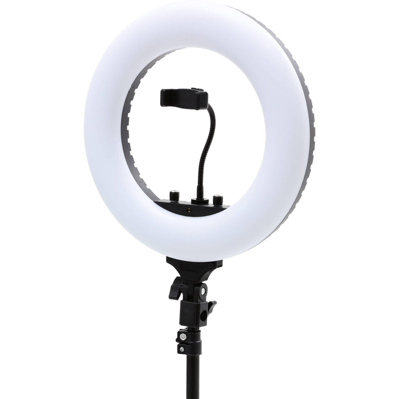 Jinbei LR-360C LED Ring Light with L-170 Light Stand (14")