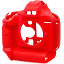 easyCover Silicone Protection Cover for Canon EOS 1Dx, 1Dx Mark II, Mark III (Red)