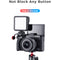 UURig Double Hot Shoe Bracket for Canon M6 Mark II DSLR Camera