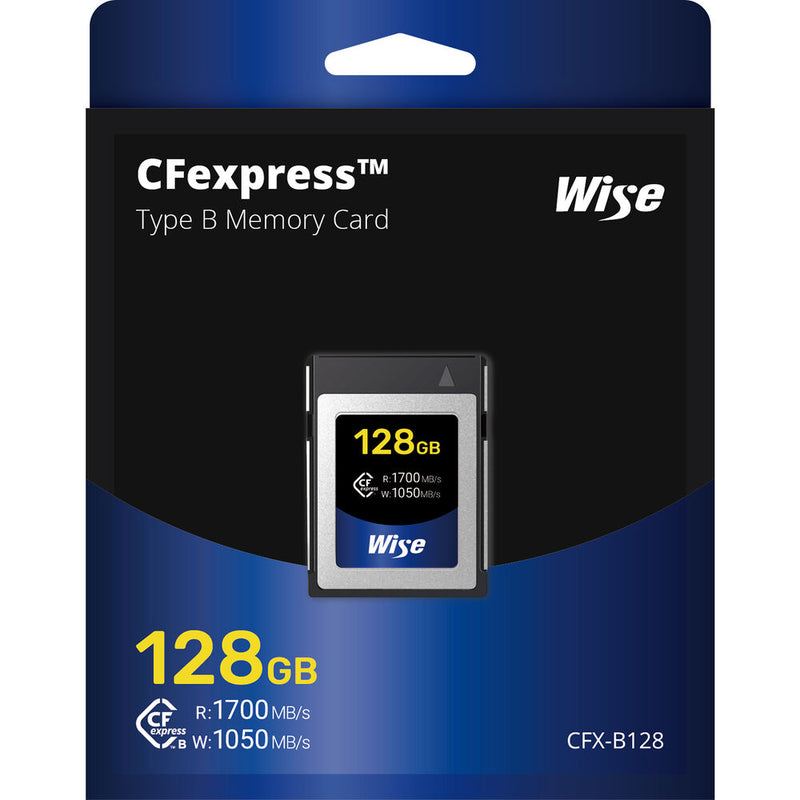 Wise Advanced 128GB CFX-B Series CFexpress Memory Card