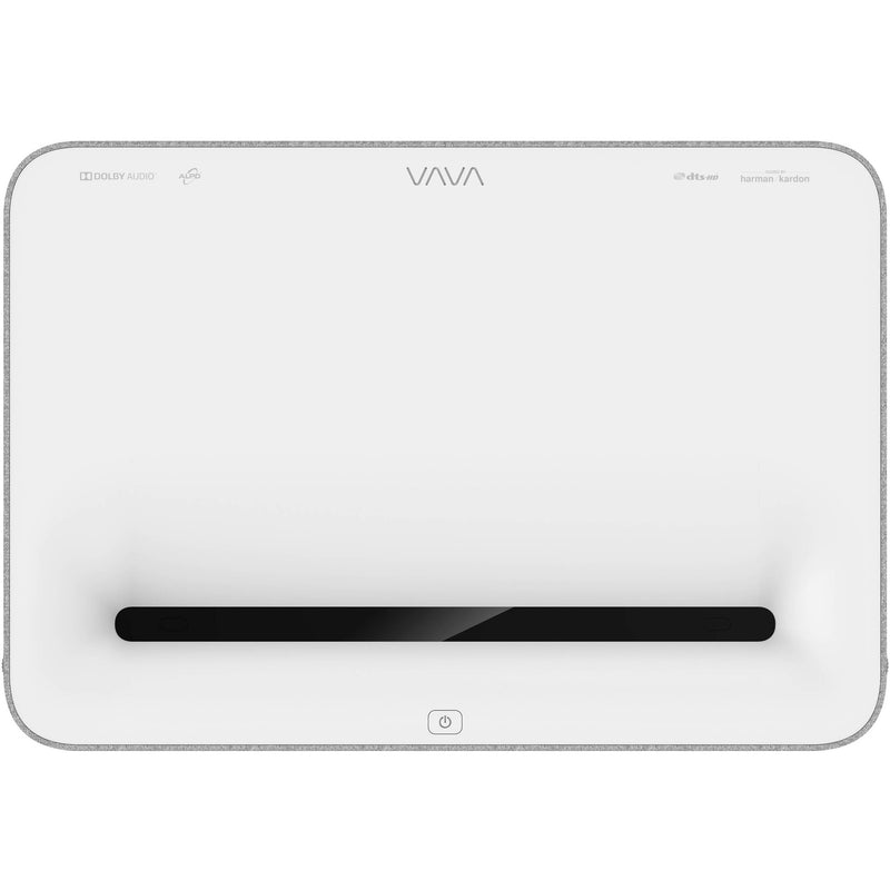 VAVA VA-LT002 2500-Lumen Pixel-Shift 4K UHD Ultra-Short Throw Laser DLP Projector with Wi-Fi (White)