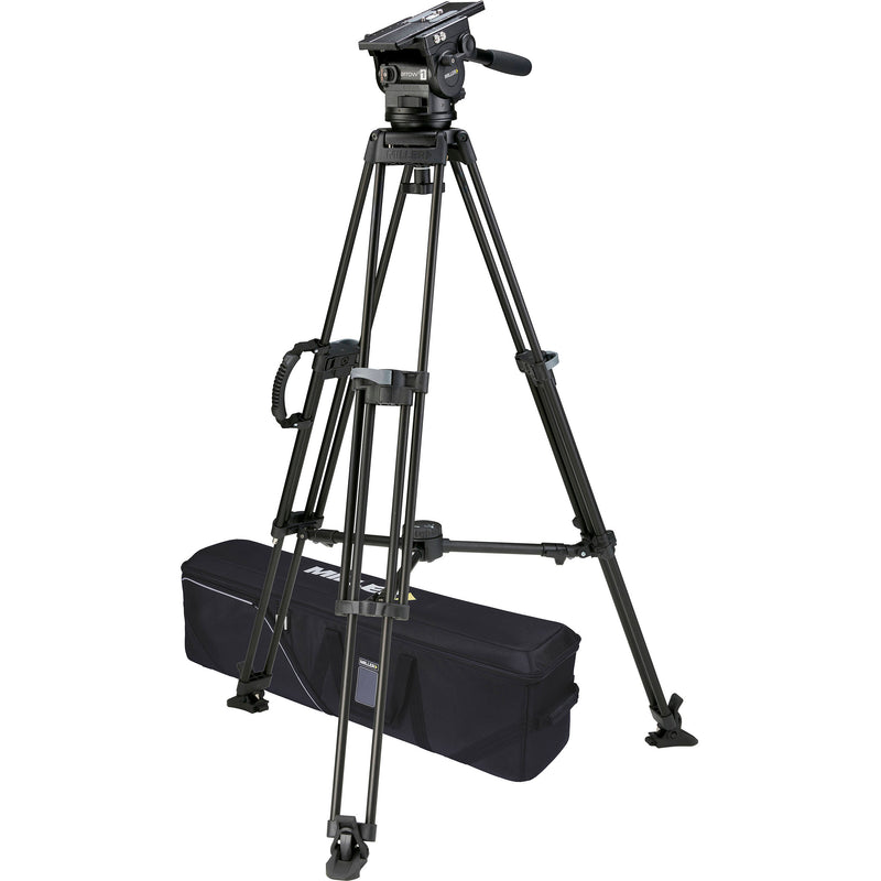 Miller Arrowx 1 Sprinter II 2-Stage Aluminum Alloy Tripod System with Mid-Level Spreader
