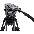 Miller Arrowx 1 Sprinter II 2 Stage Aluminum Alloy Tripod System with Ground Spreader