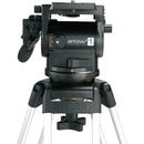 Miller Arrowx 1 Sprinter II 2 Stage Aluminum Alloy Tripod System with Ground Spreader