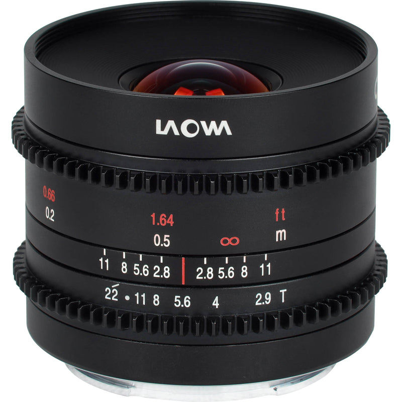 Venus Optics Laowa 9mm T2.9 Zero-D Cine Lens (MFT Mount, Feet)