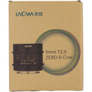 Venus Optics Laowa 9mm T2.9 Zero-D Cine Lens (MFT Mount, Feet)