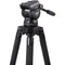 Miller CX14 Sprinter II 1-Stage Aluminum Alloy Tripod System with Ground Spreader