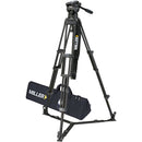 Miller CX14 Sprinter II 2-Stage Carbon Fiber Tripod System with Rubber Feet and Mid-Level Spreader