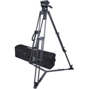 Miller CX14 Sprinter II 2-Stage Carbon Fiber Tripod System with Rubber Feet and Mid-Level Spreader