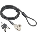 CTA Digital Pro-Grip Cable Key-Lock with Charge Cable Security Ring for Surface Pro and Surface Go