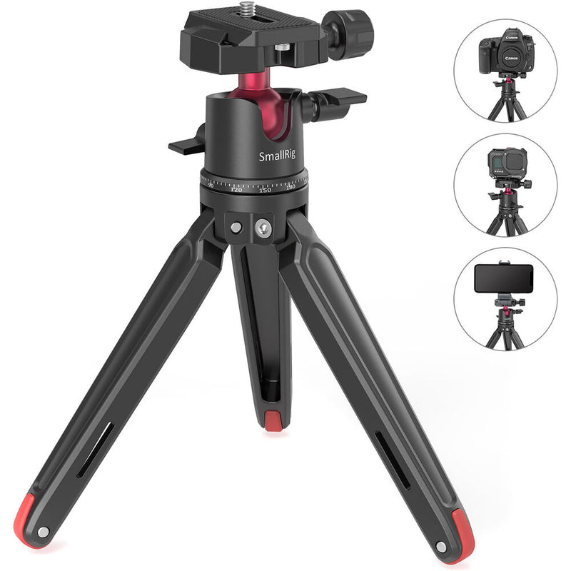 SmallRig Tabletop Mini Tripod with Panoramic Ball Head