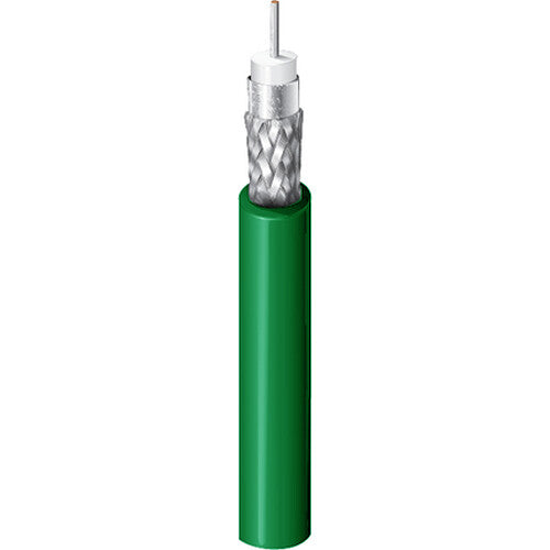 Belden 12 GHz 4K UHD Precision Video Cable, 75 Ohm, 20 AWG 1000' (Mil Green)