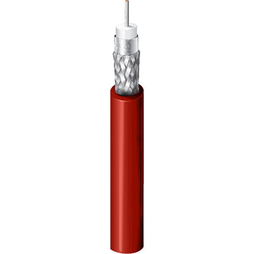 Belden 12 Ghz 4K Uhd Precision Video Cable, 75 Ohm, 20 Awg 1000' Red