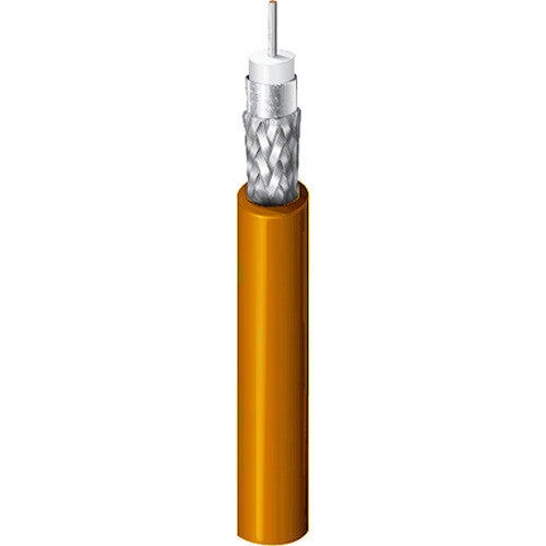 Belden 12 Ghz 4K Uhd Precision Video Cable, 75 Ohm, 20 Awg 1000' Orange