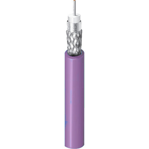 Belden 12 Ghz 4K Uhd Precision Video Cable, 75 Ohm, 20 Awg 1000' Violet